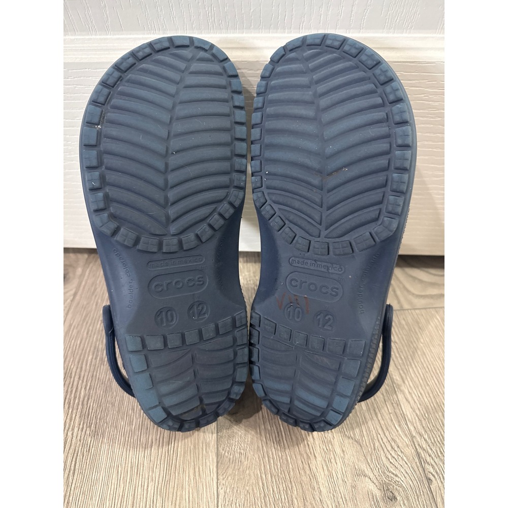 Crocs Classic Clog Navy Blue Comfort Shoes Slip On Clogs Men 10 Women 12 - Picture 10 of 10
